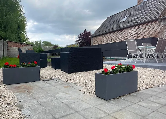 Confort Avec Jardin, Pres De Valenciennes - 5 Chambres, Equipements Bebe, Borne Electrique - Fr-1-510-188 Prázdninový dům *