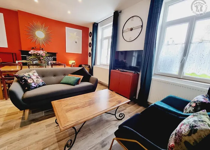 Confort Avec Jardin, Pres De Valenciennes - 5 Chambres, Equipements Bebe, Borne Electrique - Fr-1-510-188 * Wallers