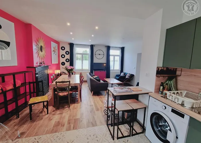 Confort Avec Jardin, Pres De Valenciennes - 5 Chambres, Equipements Bebe, Borne Electrique - Fr-1-510-188 Prázdninový dům *